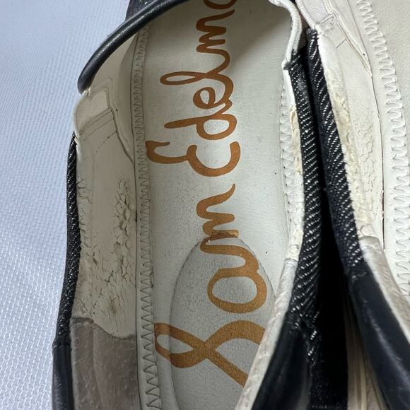 SAM EDELMAN Evelina Pear Apple Jeweled Embroidered Sneaker Women 9 - Picture 13 of 14